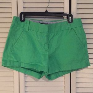 J. Crew 3" chino shorts sz. 4